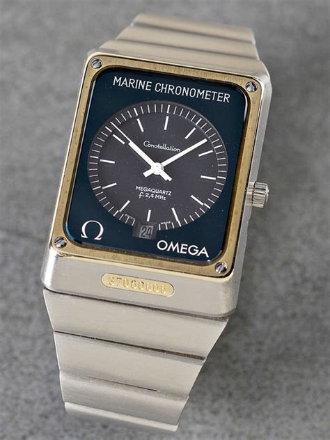 omega marine chronometer for sale|omega mega quartz movement.